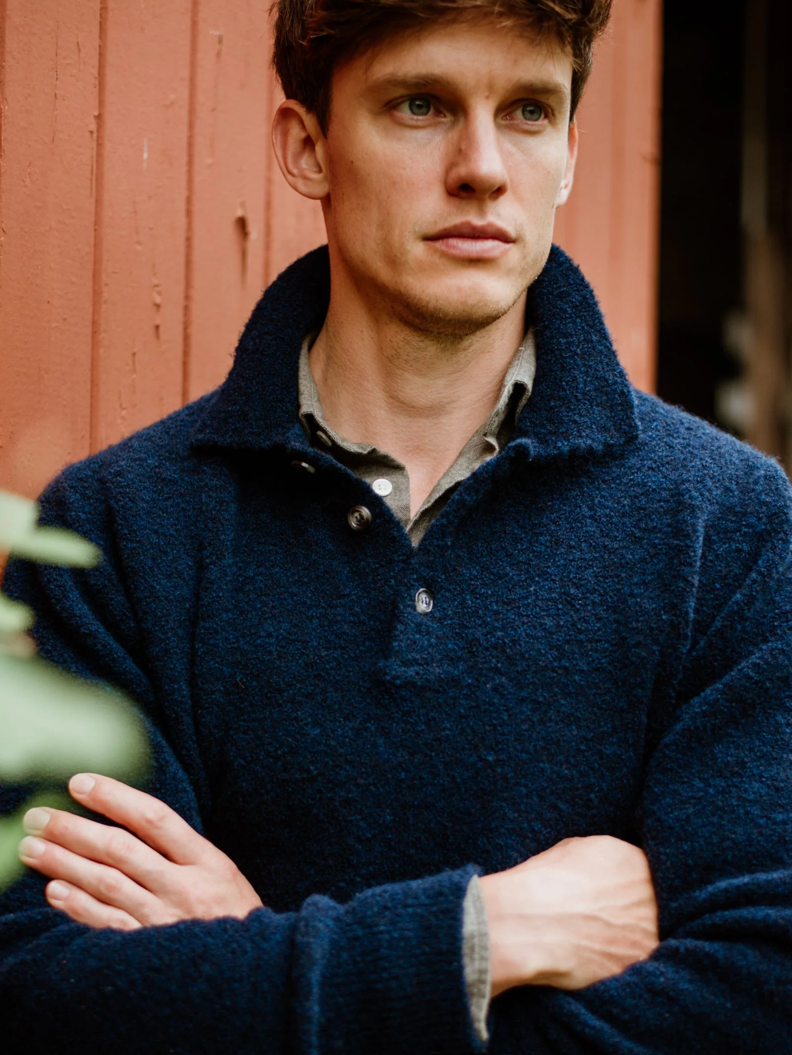 Auld Stock Bouclé Neck Jumper - Image 7
