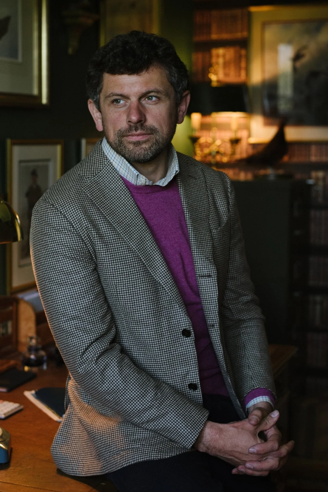 Auld Stock Cashmere Crew Neck Jumper