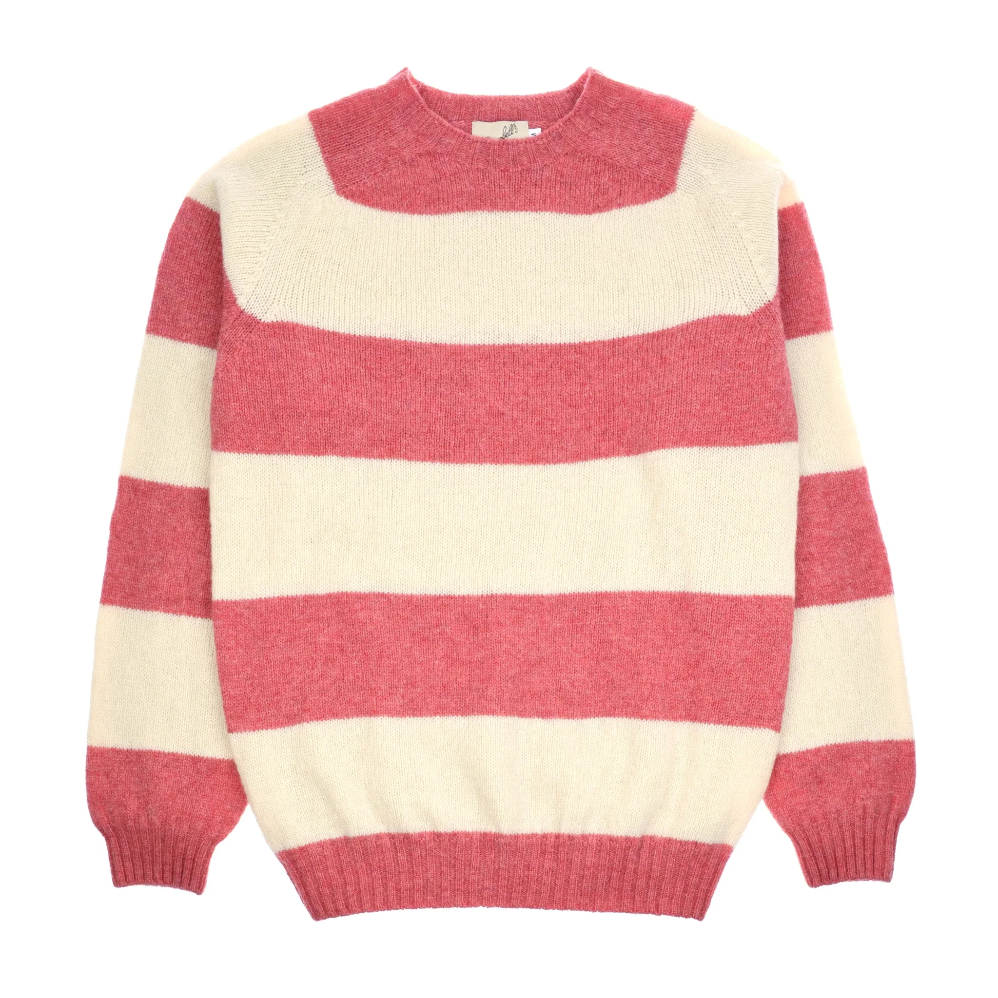 Auld Stock Shetland Stripe Crew Jumper - Image 10