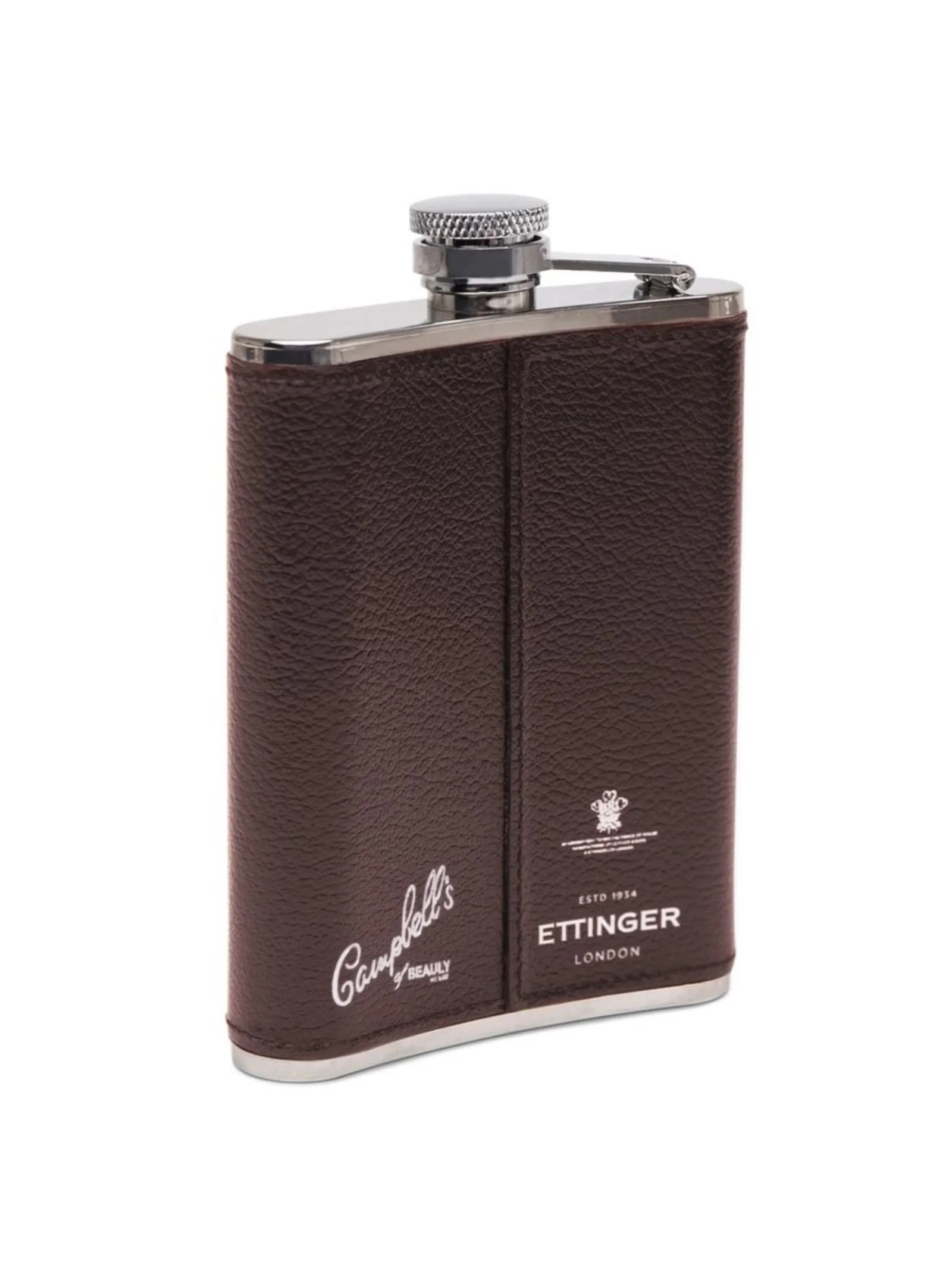 6oz Chocolate Hip Flask - Image 7