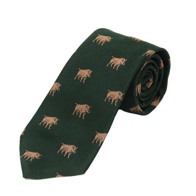 Boar Silk Tie - Image 3