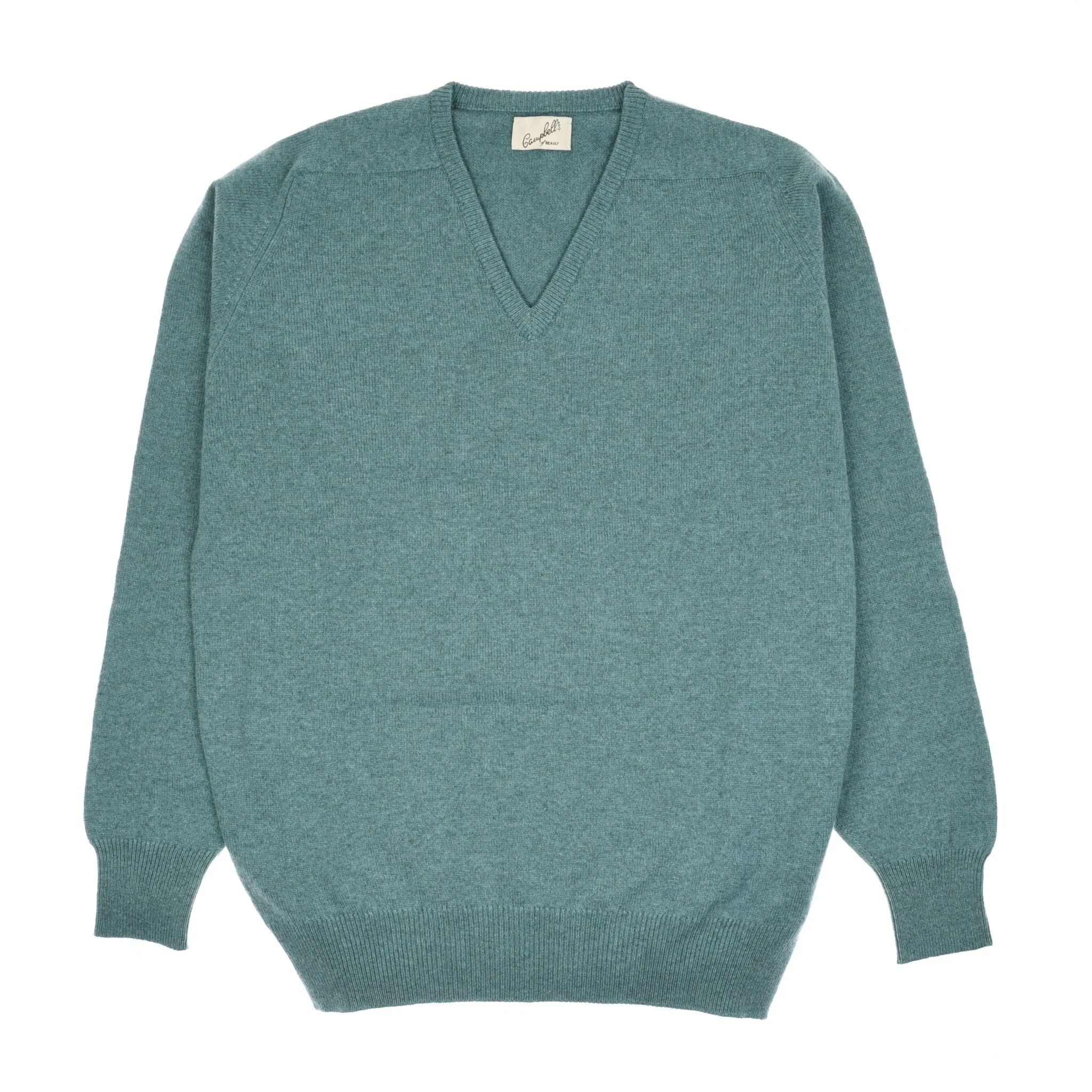 Lambswool V-Neck Jumper - Image 3
