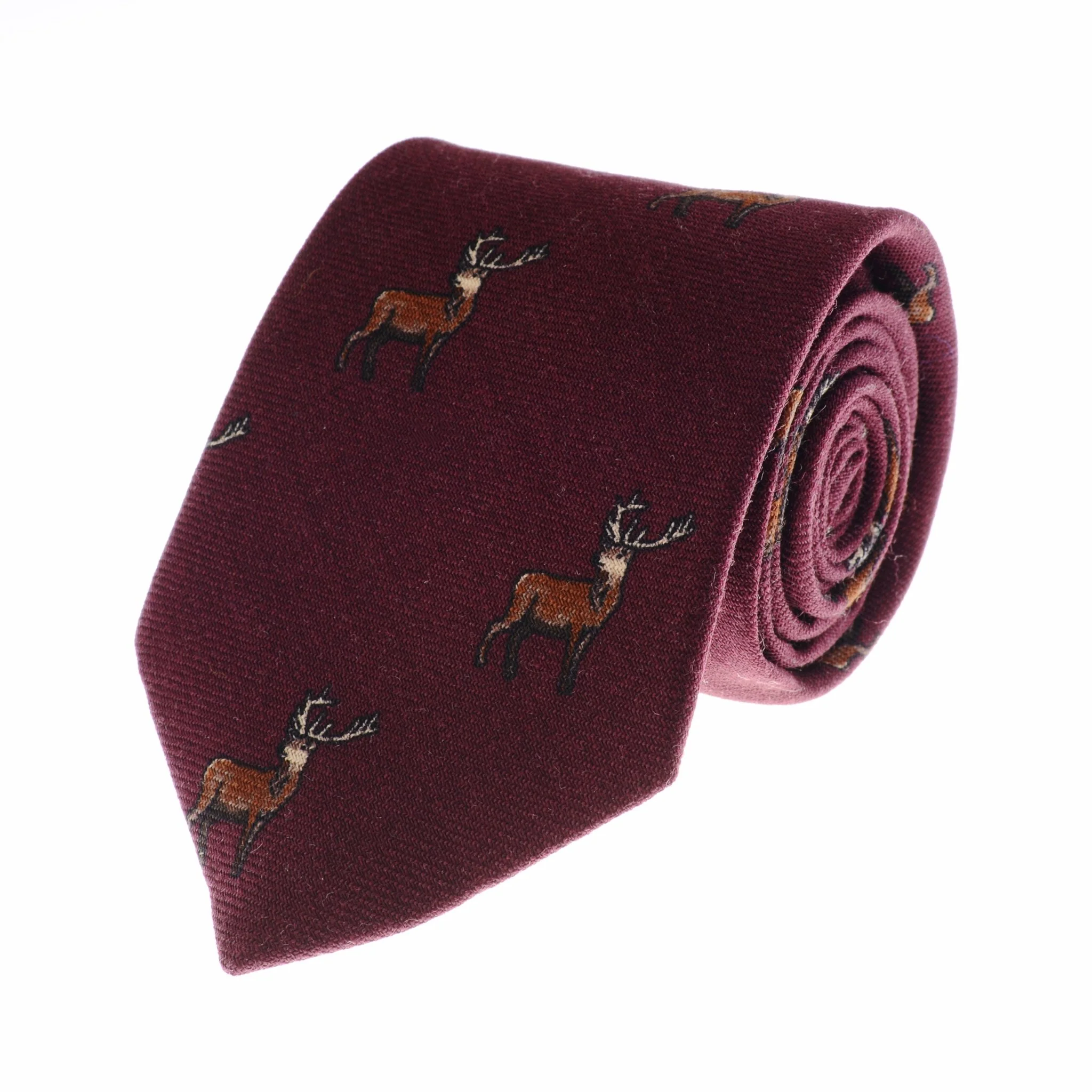 Stag Silk Tie - Image 2