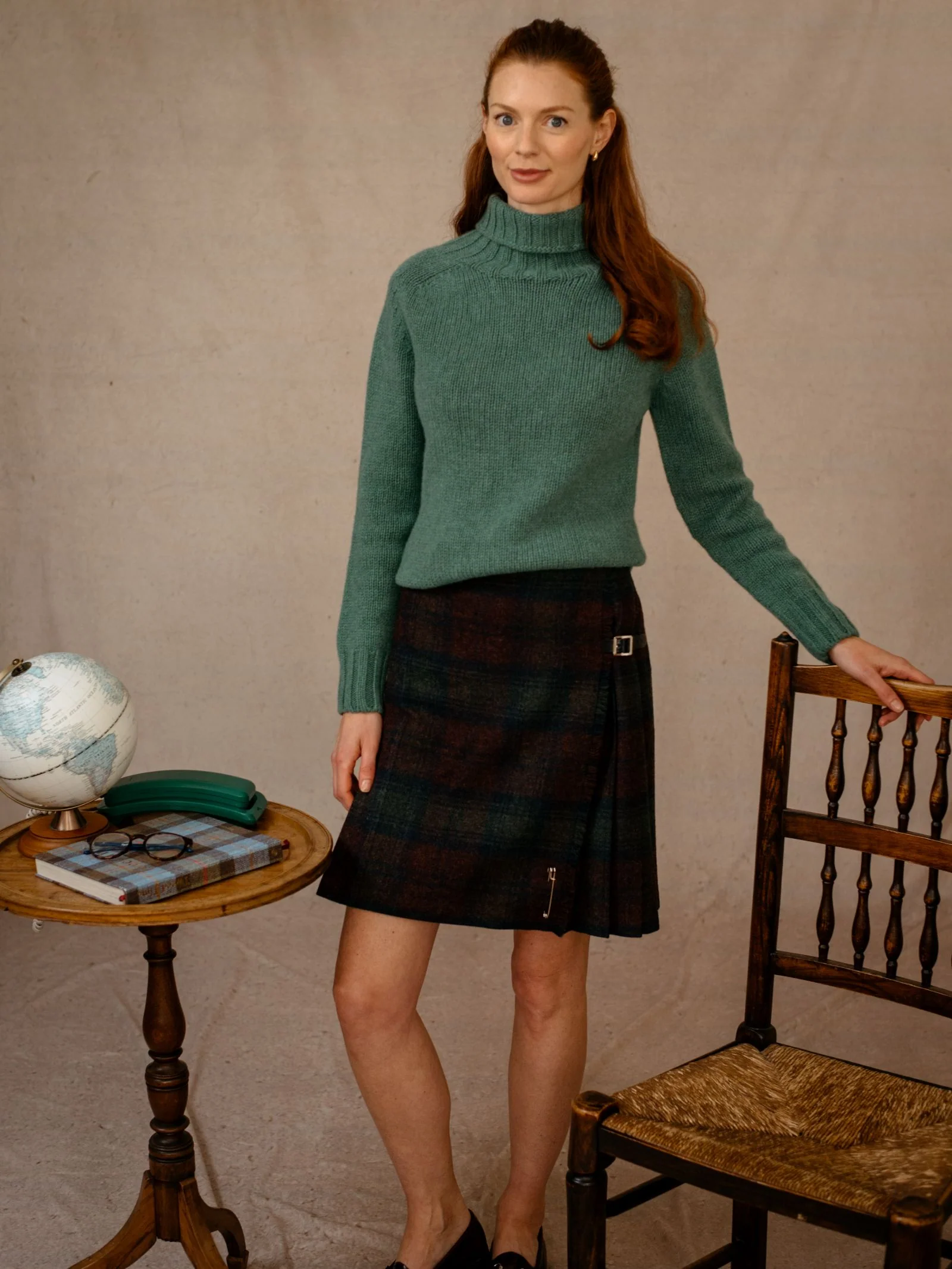 Chunky Roll Neck Sweater - Image 8