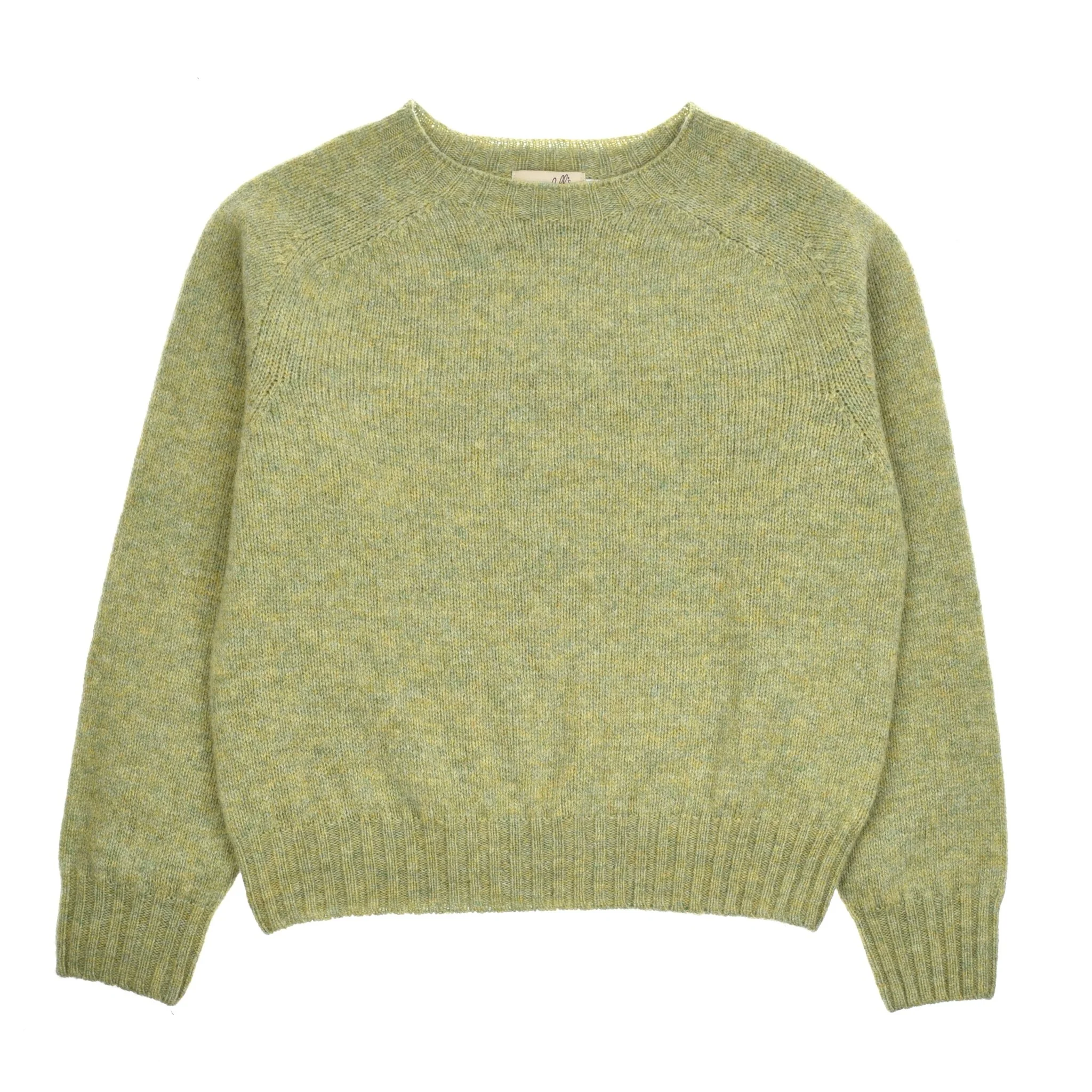 Auld Stock Cropped Shetland Jumper - Image 6