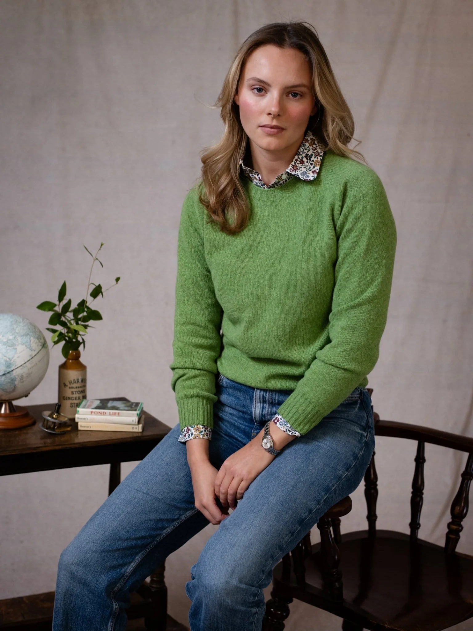Geelong Lambswool Crew Neck Jumper - Image 21