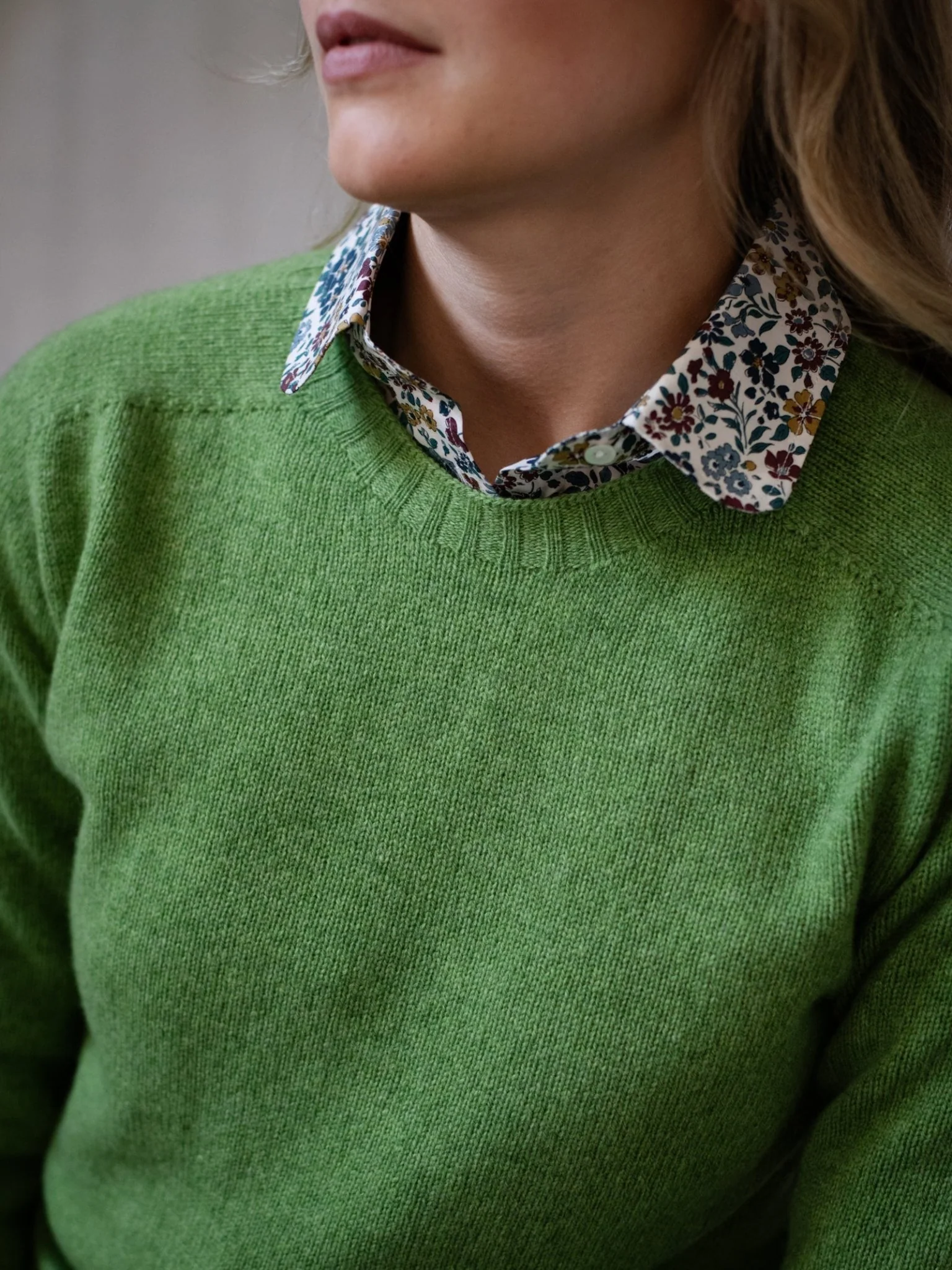 Geelong Lambswool Crew Neck Jumper - Image 22