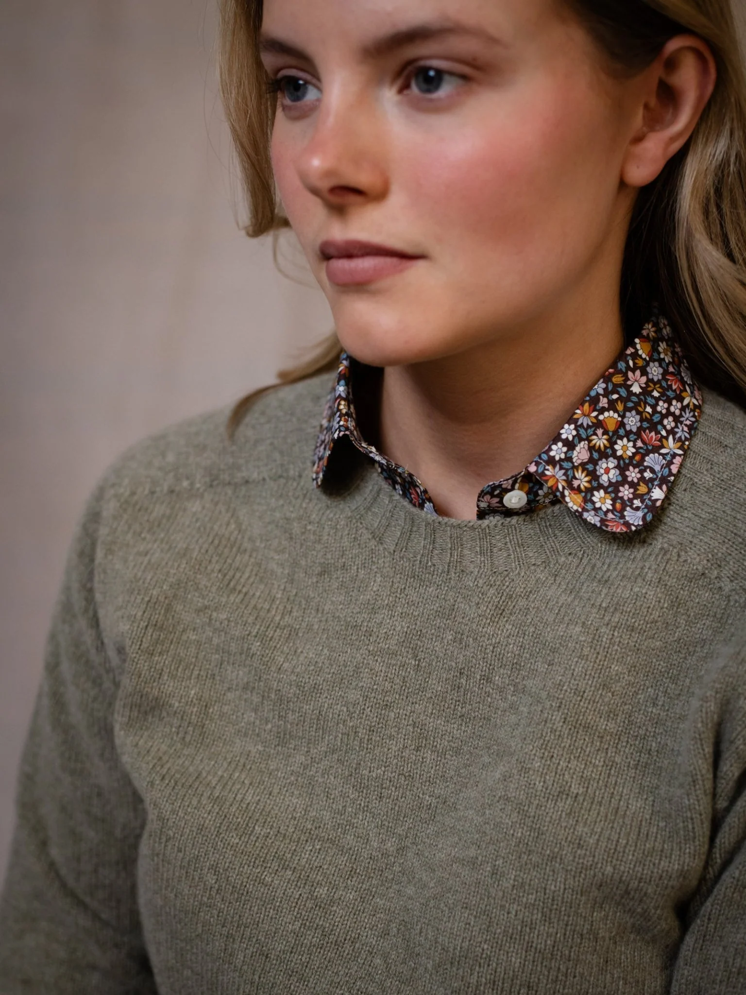 Geelong Lambswool Crew Neck Jumper - Image 3