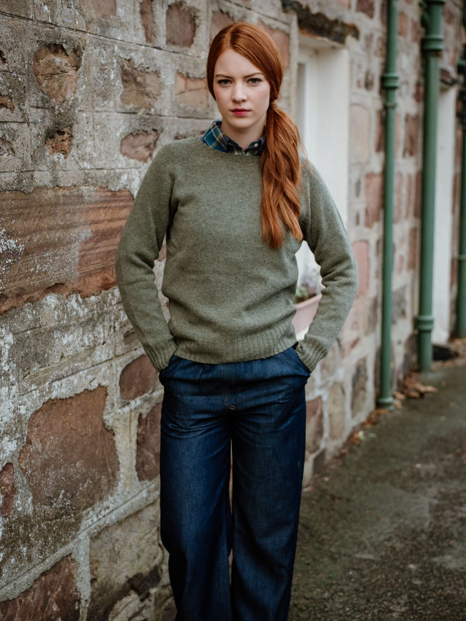 Geelong Lambswool Crew Neck Jumper - Image 5