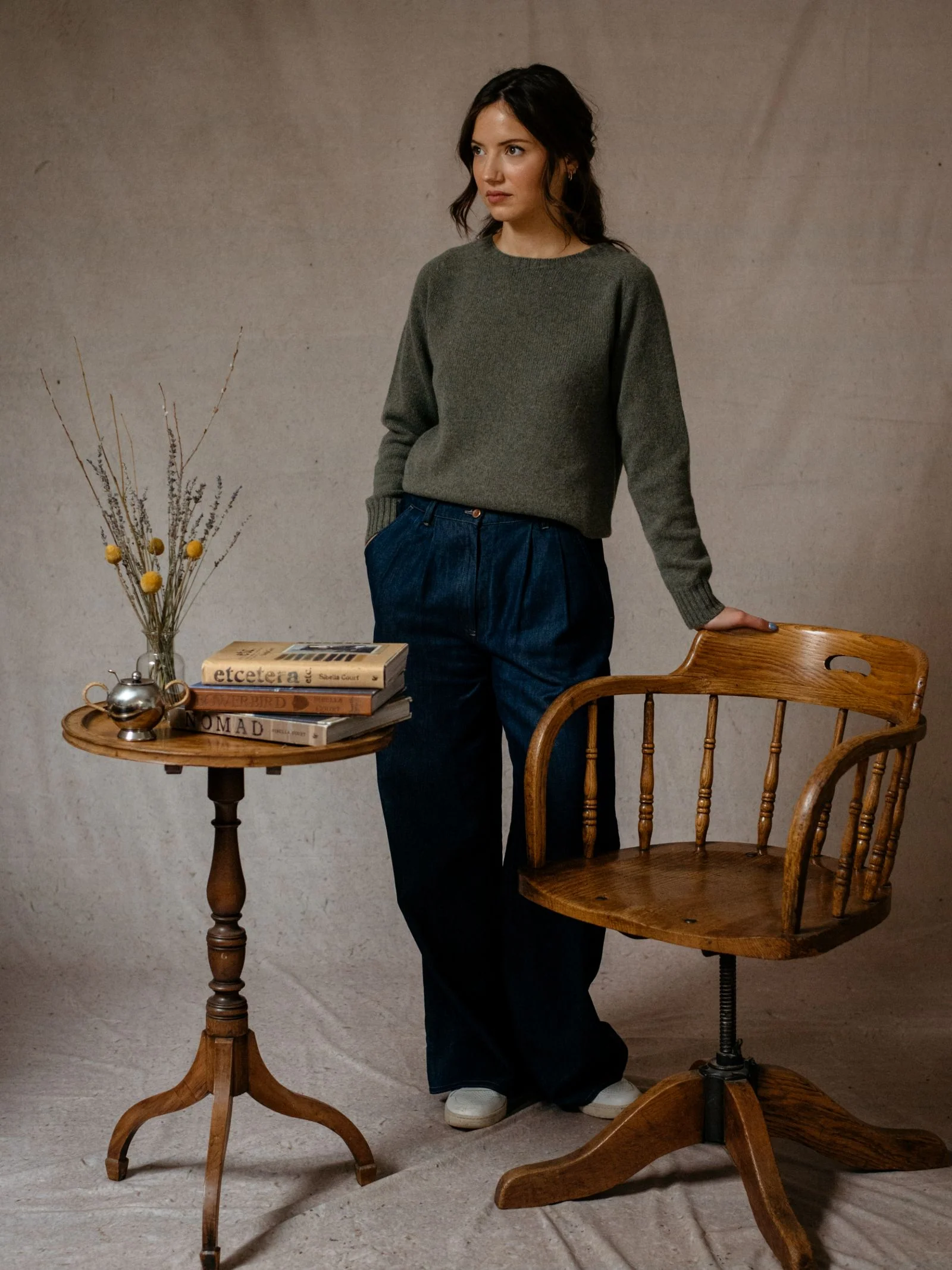 Geelong Lambswool Crew Neck Jumper - Image 7