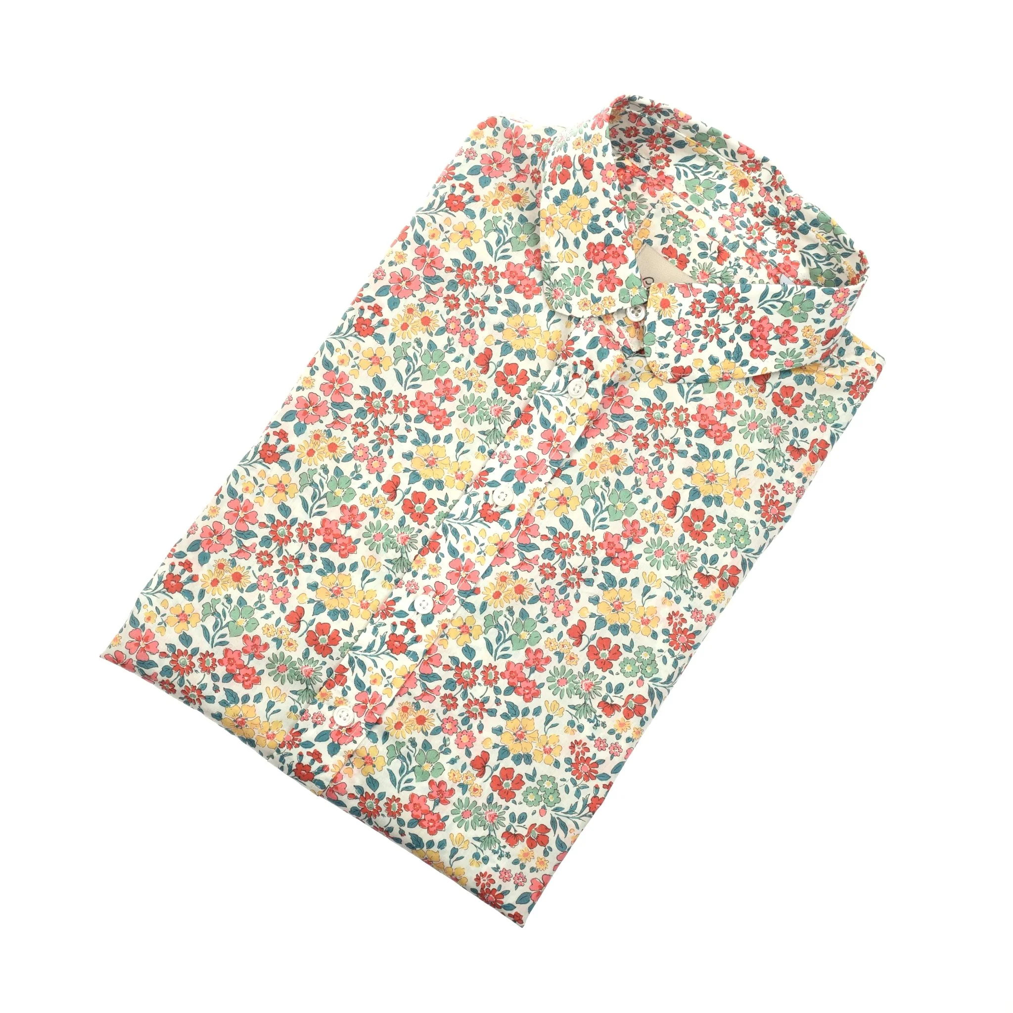 Liberty Print Cotton Shirt - Image 10