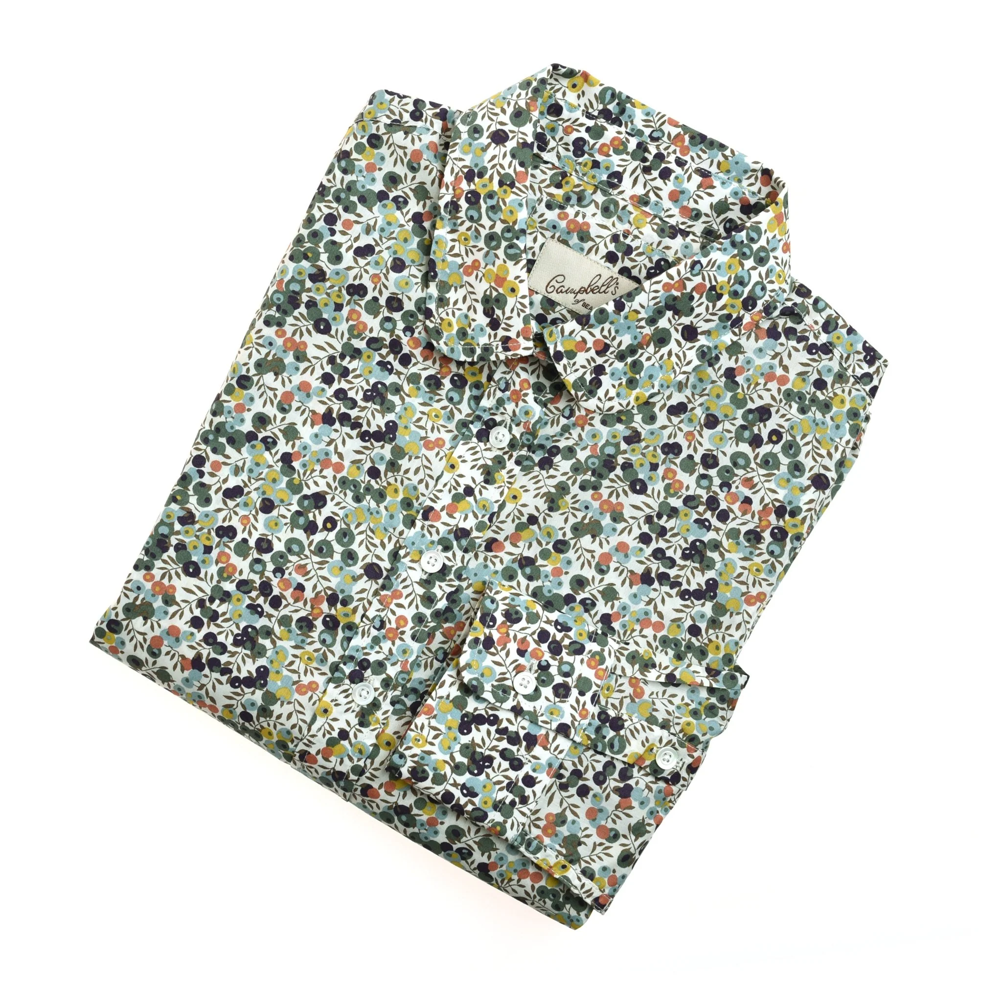 Liberty Print Cotton Shirt - Image 11