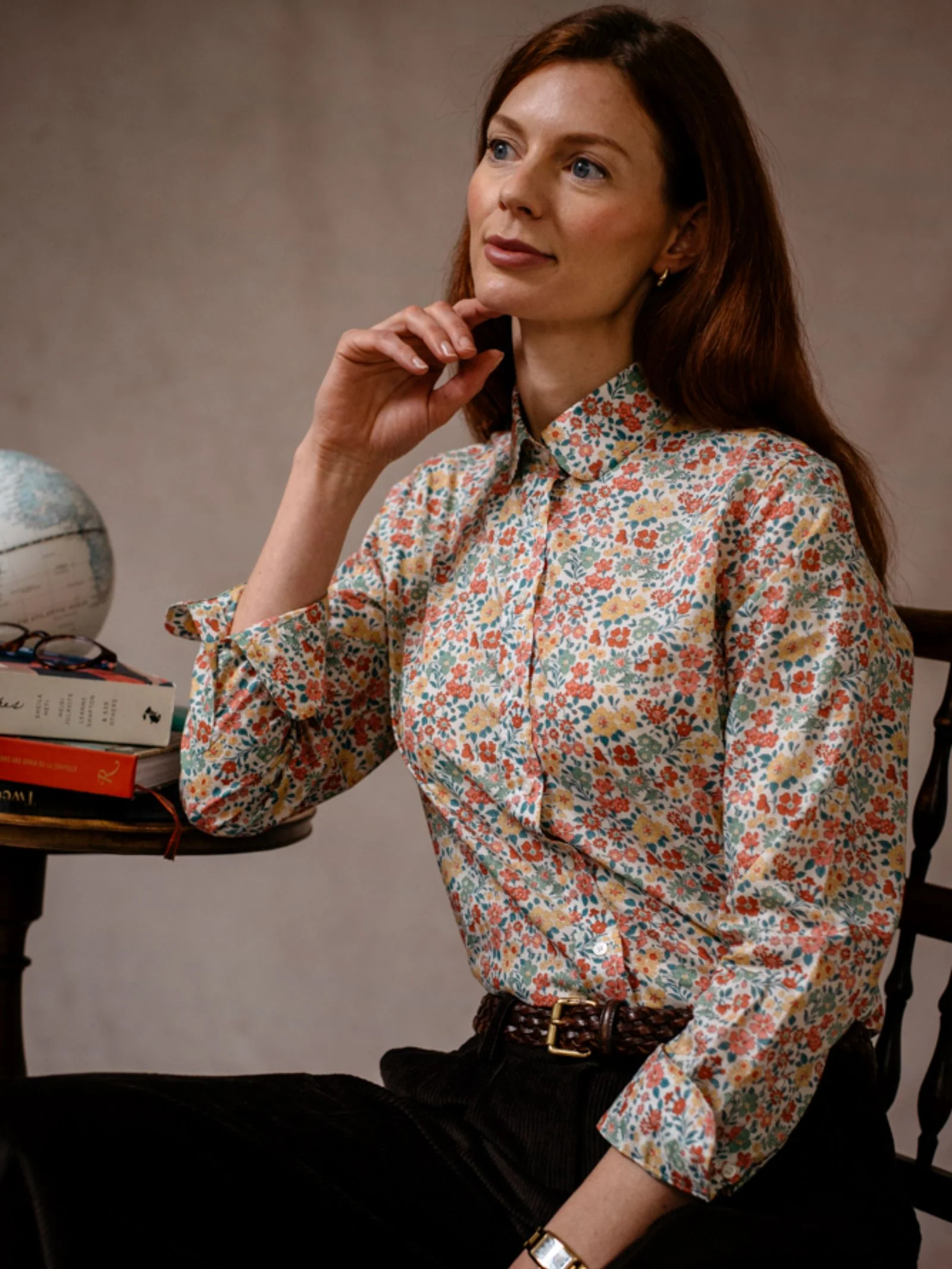 Liberty Print Cotton Shirt - Image 5