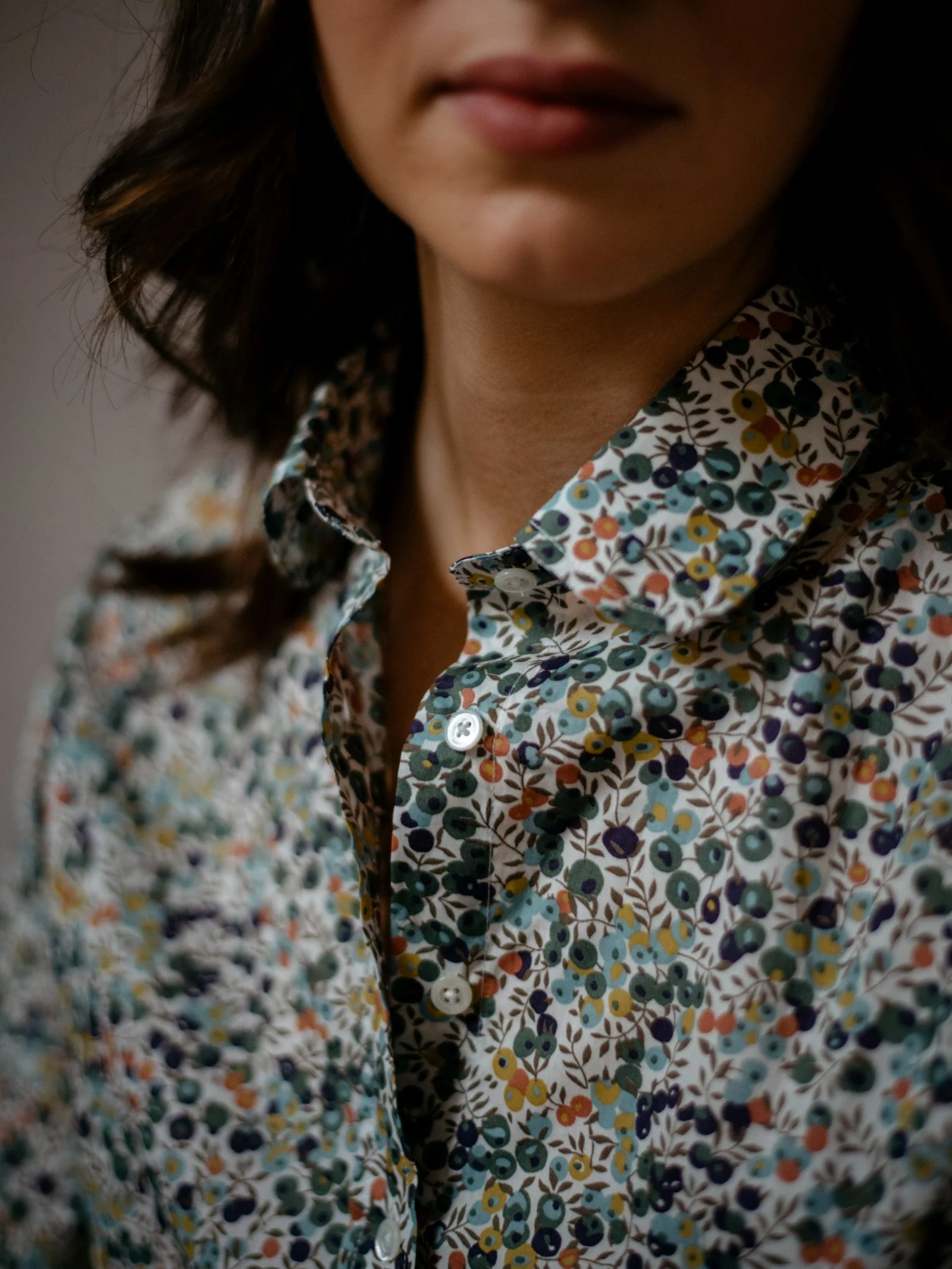 Liberty Print Cotton Shirt - Image 9