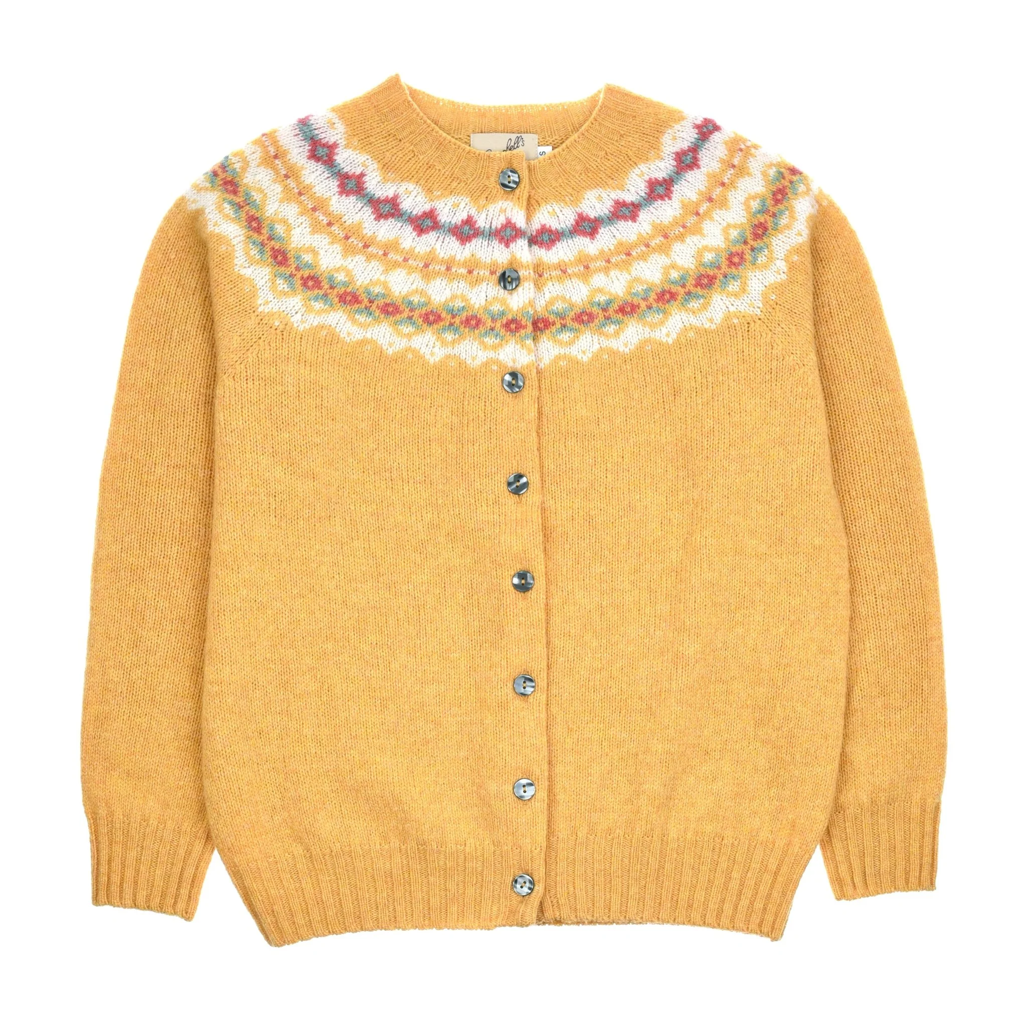 Shetland Fairisle Cardigan - Image 4