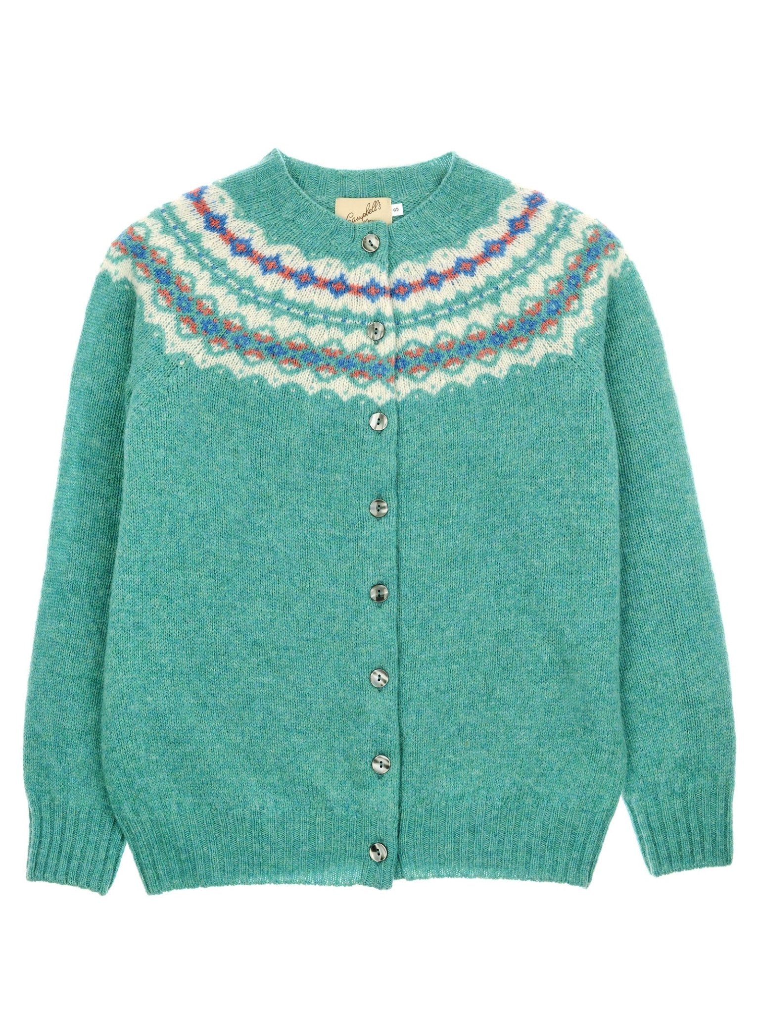 Shetland Fairisle Cardigan - Image 5